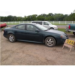 2005 Pontiac Grand Prix SN-2G2WS522851169120