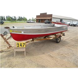 1957 Crestliner boat w/trailer