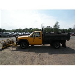 1996 Chevrolet 3500 W/Plow SN-1GBJK34F9TE133088