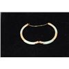 Image 3 : Jade 14K gold Bangle Bracelet