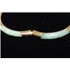 Image 4 : Jade 14K gold Bangle Bracelet