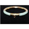 Image 6 : Jade 14K gold Bangle Bracelet