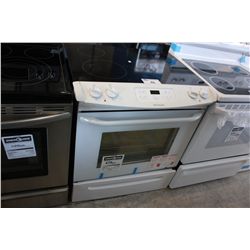 FRIGIDAIRE WHITE GLASS TOP INSERT OVEN