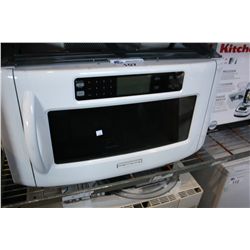 KITCHENAID WHITE RANGE HOOD MICROWAVE OVEN