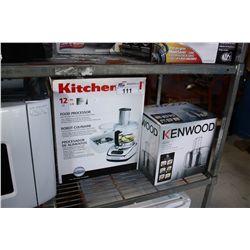 KITCHENAID AND KENWOOD FOOD PROCESSORS