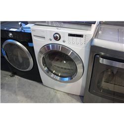 LG WHITE FRONT LOAD TRUE STEAM STEAM DRYER