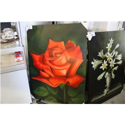 RED ROSE CANVAS ARTWORK