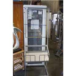 METAL SIGN STAND WITH HOLDER