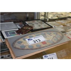 LOT OF STAMPS AND COINS