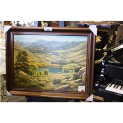 LARGE ORIGINAL OIL PAINTING