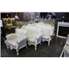 Image 1 : 3PC FRENCH STYLE SOFA, LOVESEAT AND CHAIR