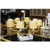 Image 1 : LAMP SHADE STYLE HANGING CHANDALIER