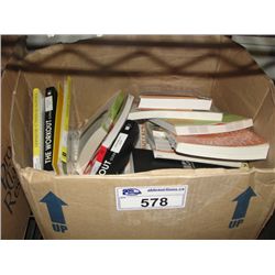 BOX OF TRAINING BOOKS