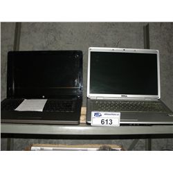 PAIR OF LAPTOP COMPUTERS - AS IS