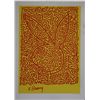 Keith Haring, Red & Yellow Bunny, Serigraph