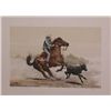 Mel Hunter, Quarter Horse, Signed Lithograph