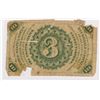 Image 2 : 1863 THREE CENT US FRACTIONAL NOTE