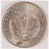 Image 2 : 1883-O MORGAN SILVER DOLLAR, AU WITH  BEAUTIFUL COLOR ON THE OBVERSE