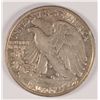 Image 2 : 1918-D WALKING LIBERTY HALF DOLLAR,  AU-55  NICE!  MINOR RIM BUMP ON THE REVERSE