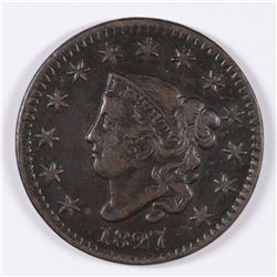 1827 LARGE CENT XF-45