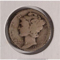 1921 MERCURY DIME G/VG