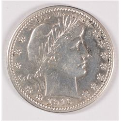 1916 BARBER QUARTER AU-55