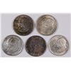 Image 1 : (5) 1923-S MONROE COMMEN HALF DOLLARS