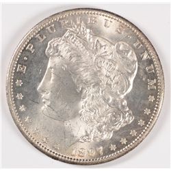 1897-S MORGAN DOLLAR MS-64