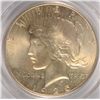 Image 2 : 1925 PEACE DOLLAR PCGS MS-65 OGH