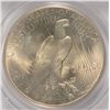 Image 3 : 1925 PEACE DOLLAR PCGS MS-65 OGH