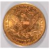 Image 3 : 1901-S $5 GOLD LIBERTY PCGS MS-61 OGH