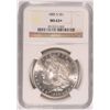 Image 1 : 1885-S MORGAN SILVER DOLLAR, NGC MS-63+