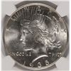 Image 2 : 1935-S PEACE SILVER DOLLAR, NGC MS-63  BLAST WHITE!