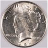 Image 1 : 1924-S PEACE SILVER DOLLAR, MS-62+