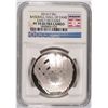 Image 1 : 2014 BASEBALL HALL OF FAME SILVER DOLLAR, NGC PROOF-70 EARLY RELEASE!!  WOW!!