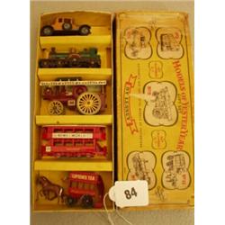 Lesney Models of Yesteryear gift set No G7 containing car No 3, 8, 9, 12 and 14…