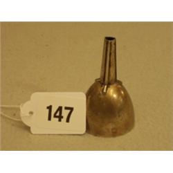 19c silver hallmarked wine funnel…