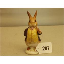 Beswick Beatrix Potter figure of 'Mr Benjamin Bunny' BP2 back stamp…