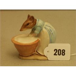 Beswick Beatrix Potter figure of 'Anna Maria' BP 3b back stamp…