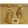 Image 1 : Pair oriental nodding head figures…