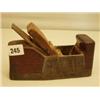Image 1 : 19c brass and metal cast smoothing plane…
