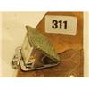 Image 1 : Small travelling clock in shagreen case…