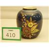 Image 1 : Carltonware lustre vase with embossed floral and gilt decoration…