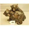 Image 1 : Rosenthal figure of pair of playing bear cubs 6" high…