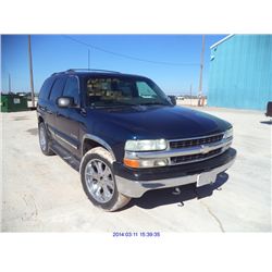 2000 - CHEVROLET TAHOE