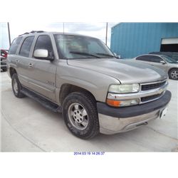 2000 - CHEVROLET TAHOE