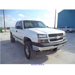 2001 - CHEVROLET SILVERADO 1500
