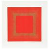 Image 1 : Richard Anuszkiewicz, Summer Suite (Red with Gold), Intaglio Aquatint Etching