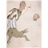 Image 1 : Jose Luis Cuevas, To Harry Langdon from the Homage to Quevedo Portfolio, Lithograph