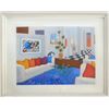 Image 1 : Francois Ledan, Interior with Miro, Serigraph